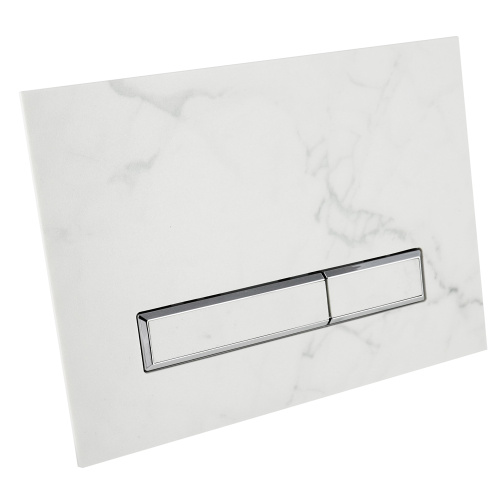 Клавиша смыва механическая Lavinia Boho RelFix 38050903 цвет белый мрамор - фото 2