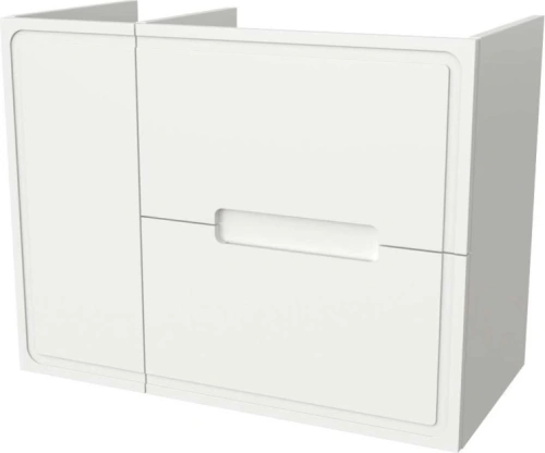 Тумба TA-MBO-90PR(R)-blanco + Раковина ФР-00003478 Taliente - фото 2