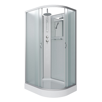 Душевая кабина Niagara Classic 33121423LBKT 120х80 асимметричная без крыши ориентация левая