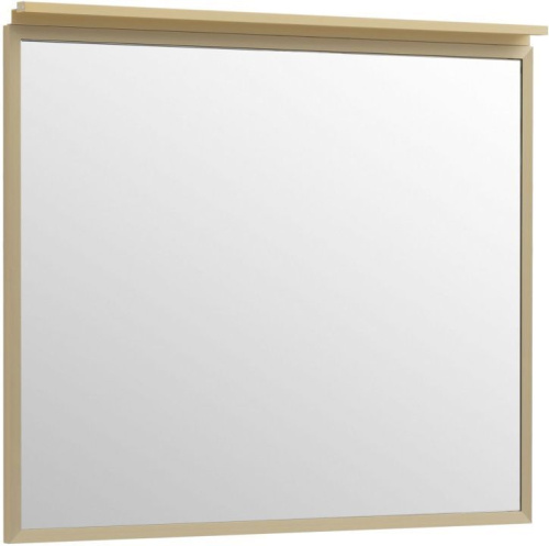 Зеркало в ванную Allen Brau Priority 1.31016.03 90х75 цвет латунь