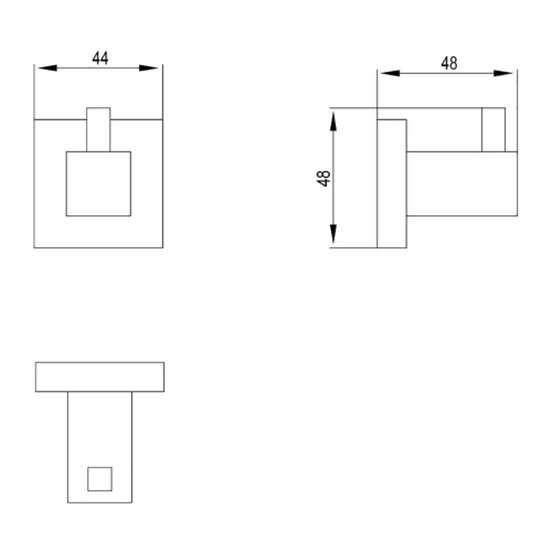 Крючок Timo Selene 10011/00 - фото 2