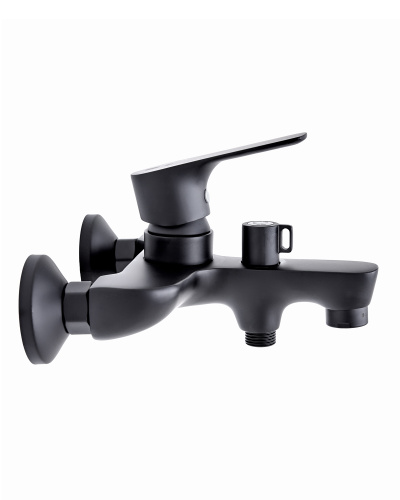 Душевой набор Orange Aristo M19-311b настенный  черный - фото 5