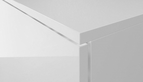 Тумба Velvex UNIT tpUNI.50.H27.Y-223 50х48х27 подвесная цвет белый лед - фото 5