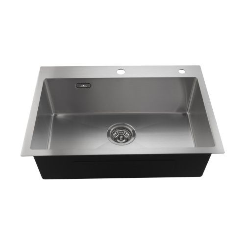 Кухонная мойка Fashun 23M Комплект AS6545 65х45 цвет сатин поверхность матовая - фото 2