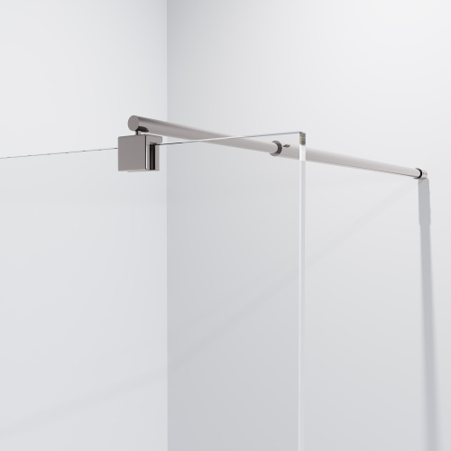 Душевая перегородка Niagara Nova NG-664-11 110х195 стекло прозрачное профиль хром глянцевый - фото 3