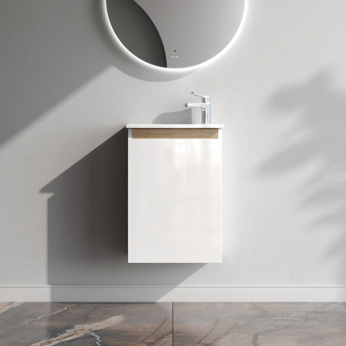 Тумба под раковину Am.Pm X-Joy M85AFHX0451WG 43х25х58 подвесная цвет белый