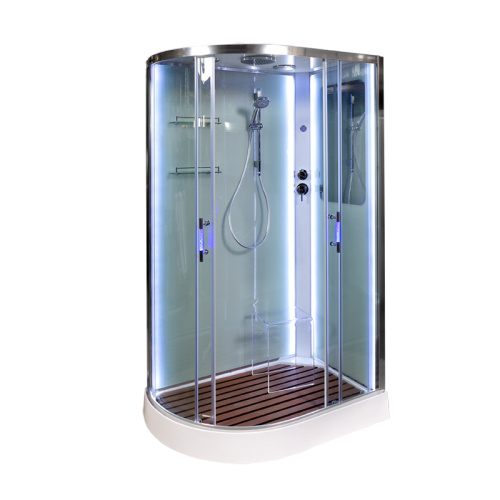 Душевая кабина AvaCan A102RLEDKN 120х80 асимметричная с крышей ориентация правая - фото 3