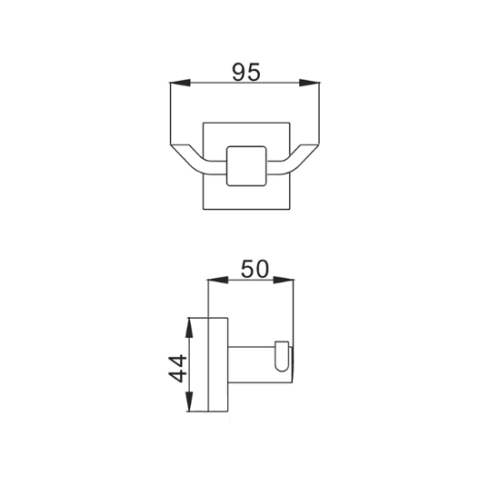 Крючок D-Lin D282222 - фото 2
