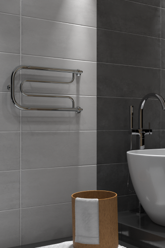 Полотенцесушитель Indigo Фокстрот P FPW32-60P 60х35 водяной хром - фото 3