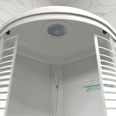 Душевая кабина Тритон Полосы Щ0000061842 90х90 четверть круга с крышей ориентация универсальная