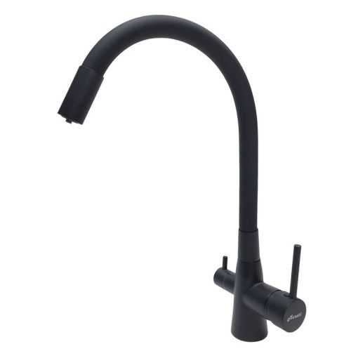 Смеситель для кухни Maretti Project Black PB31RGF71 на мойку черный - фото 2
