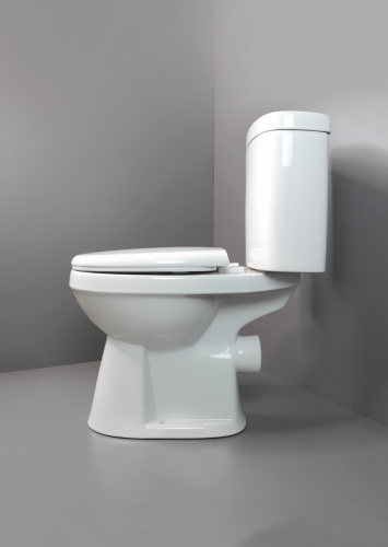 Унитаз напольный с бачком Creo Сeramique PROJECT COMBO-PR1002 белый с сиденьем с микролифт душевой смыв - фото 2