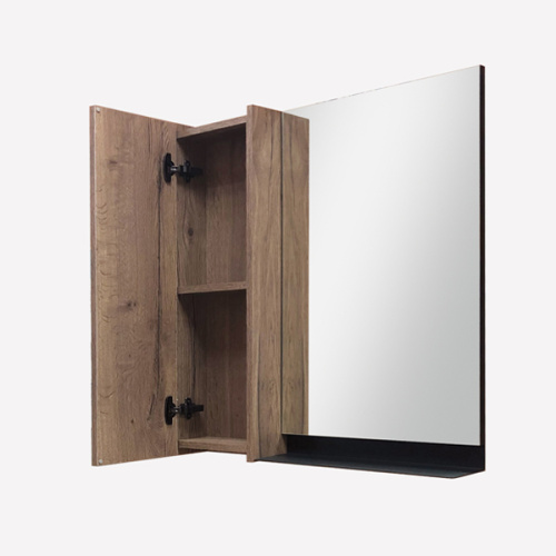 Зеркало-шкаф Comforty Кёльн 00004149061CF 73х14х80 подвесной цвет дуб темный - фото 3