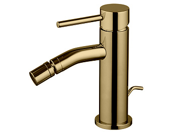 Смеситель Fima Carlo Frattini F3032XSOS на биде брашированное золото