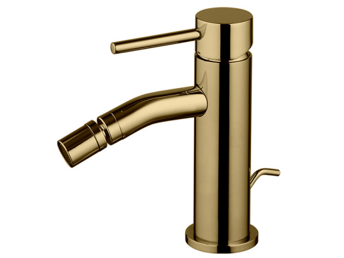 Смеситель Fima Carlo Frattini F3032XSOS на биде брашированное золото