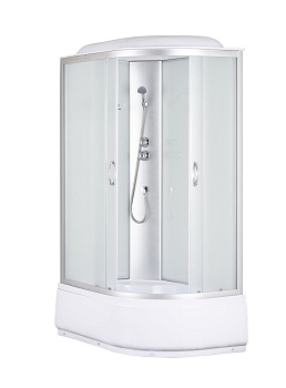 Душевая кабина Taliente TA-12080M(L) 120х80 асимметричная с крышей ориентация левая