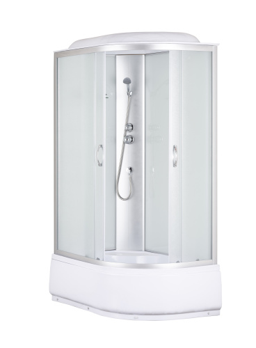 Душевая кабина Taliente TA-12080M(L) 120х80 асимметричная с крышей ориентация левая