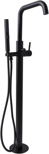 Смеситель для ванны с душем Allen Brau Priority 5.31008-31 напольный черный - фото 3
