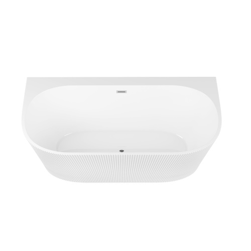 Ванна акриловая Grossman Cristal GR-17071 170х80 отдельностоящая овальная с каркасом - фото 2