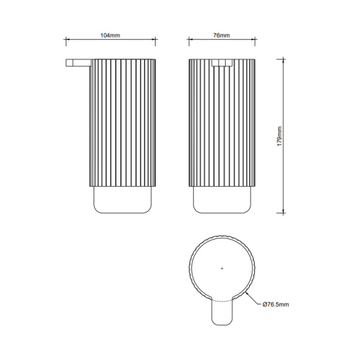 Дозатор Decor Walther OF.LINE 671249 - фото 2