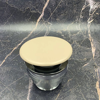 Донный клапан White Ceramic MEW0609FG