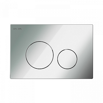 Клавиша смыва пневматическая Am.Pm Pro L I049051 цвет хром глянцевый