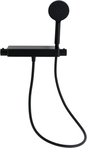 Смеситель для душа Allen Brau Fantasy 5.11002-31 настенный черный с термостатом - фото 4