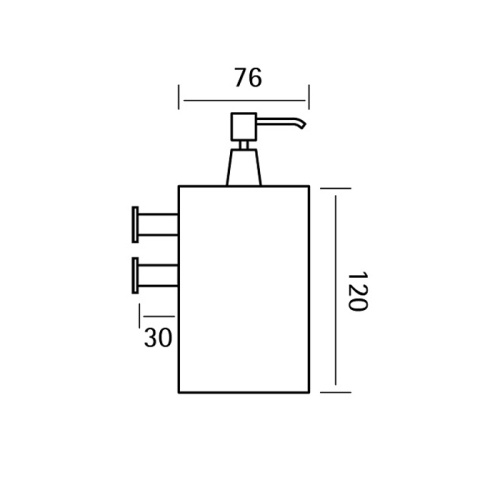 Дозатор Cisal Xion XI090620D1 - фото 2