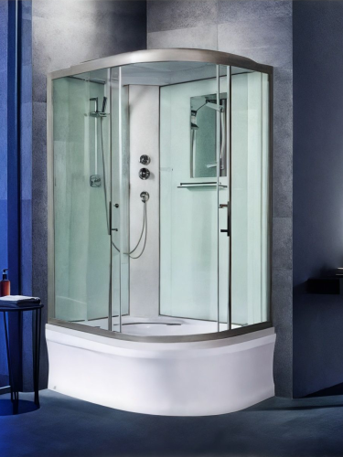 Душевая кабина WeltWasser WW500 HALLE 1202 L (10000003251) 120х90 с крышей ориентация левая - фото 4