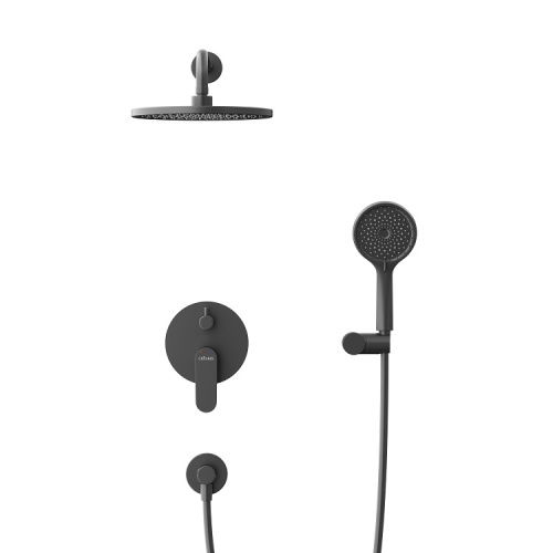 Душевая система Cezares STYLUS STYLUS-DSET-NOP встраиваемая цвет черный матовый - фото 3