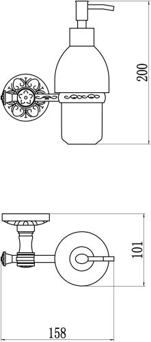 Дозатор Savol S-005831C - фото 3