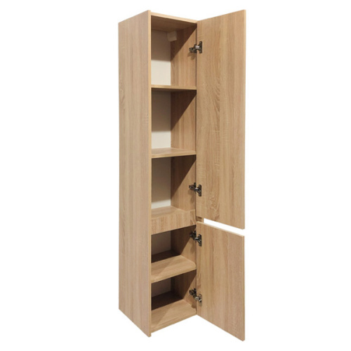 Шкаф-пенал Comforty Тромсе 00004151266CF 35х32х160 подвесной цвет дуб сонома - фото 3