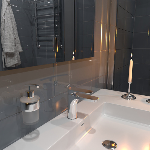 Дозатор для жидкого мыла Altasan Лотос ЛТ80Х - фото 2