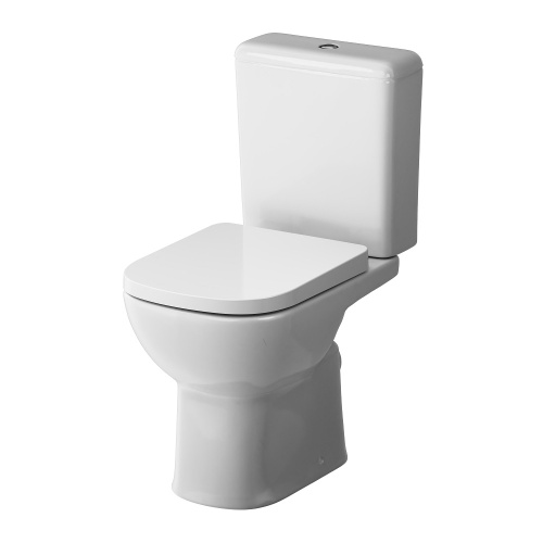 Унитаз напольный с бачком Am.Pm Sunny C85C8601SC белый с сиденьем микролифт безободковый душевой смыв - фото 2