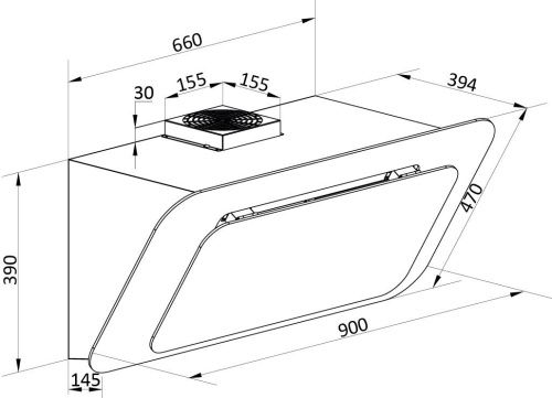 Вытяжка Brandt BHV1974IB - фото 5