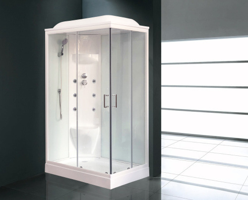 Душевая кабина Royal Bath НР RB8120HP7-WT-L 120х80 прямоугольная с крышей ориентация левая - фото 2