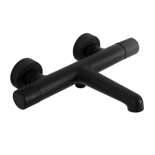 Смеситель BelBagno UNO UNO-VASM-NERO настенный черный матовый - фото 2