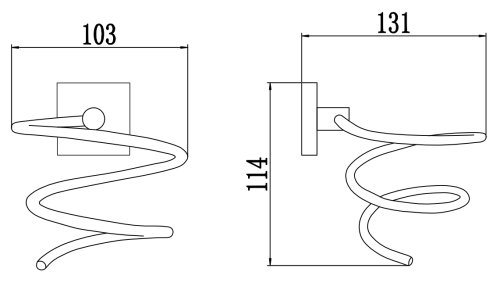 Держатель для фена Savol S-009555 - фото 2