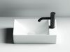 Раковина из сантехнического фарфора Ceramica Nova ELEMENT CN5007 40х20 подвесная цвет белый 1 отверстие под смеситель