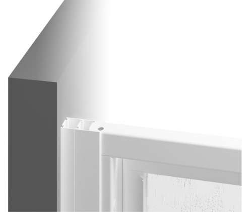 Душевая дверь Ravak  02VA01O211 100x195 стекло матовое профиль белый - фото 4