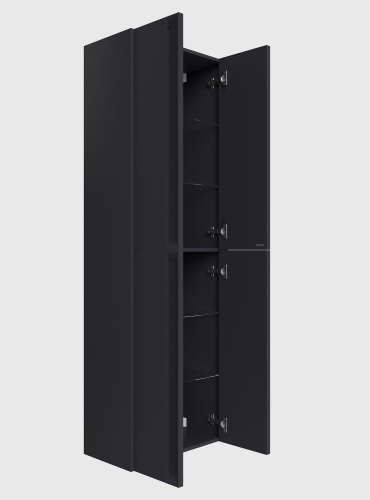 Шкаф-пенал Allen Brau Fantasy 2.0 1.11008.AM 2.0 60х32х180 подвесной цвет черный - фото 2