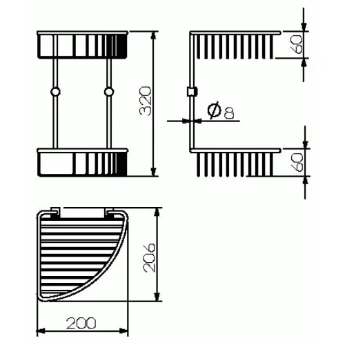 Полка Langberger Accessories 10860I - фото 2