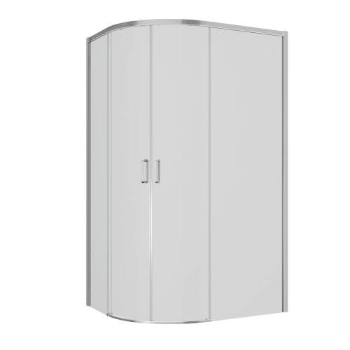 Душевой уголок Ambassador Queen 11011103R 120х80 стекло прозрачное профиль хром глянцевый без поддона