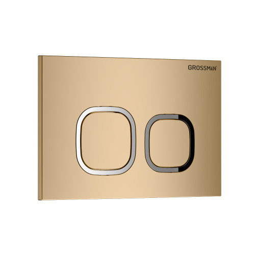 Клавиша смыва механическая Grossman Cosmo 700.K31.02.310.310 цвет золото - фото 2