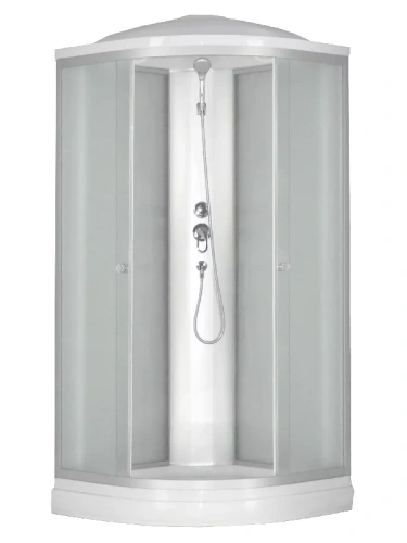 Душевая кабина River NARA LIGHT 100/15 MT (10000002955) 100х100 четверть круга с крышей ориентация универсальная - фото 5