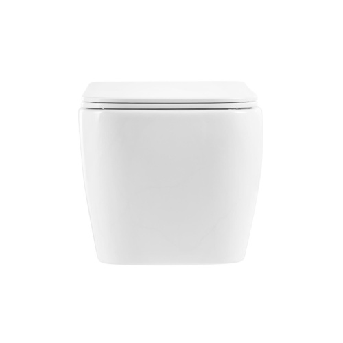 Чаша унитаза подвесная BelBagno VENETO BB132CHR цвет белый без сиденья безободковая каскадный смыв - фото 5