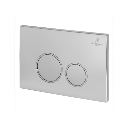 Клавиша смыва механическая AltroBagno Beni aggiuntivi AltroBagnoPFP005BQ цвет хром - фото 2