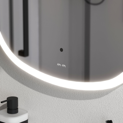 Зеркало Am.Pm X-Joy M85MOX41101S 110х110 подвесное - фото 5