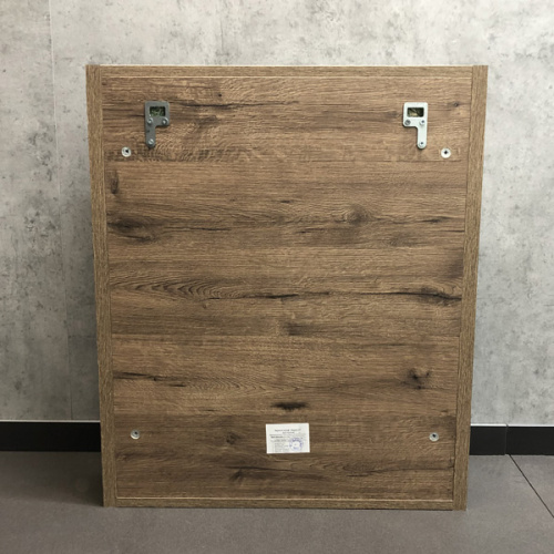 Зеркало-шкаф Comforty Марио 00-00004158CF 60х14х70 подвесной цвет дуб темный - фото 4