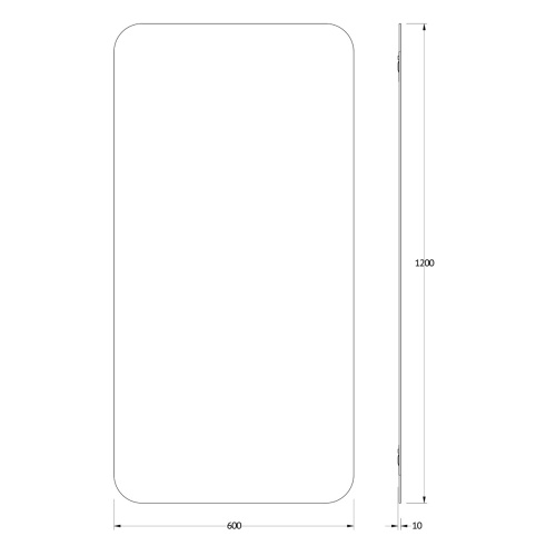 Зеркало в ванную Evoform Primary BY 0131 60х120 - фото 2
